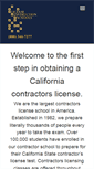 Mobile Screenshot of contractorschool.com